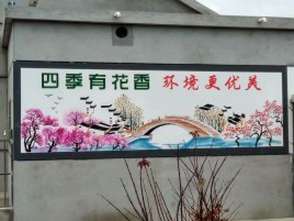 丽水墙绘的特点和形势