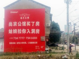 丽水墙体广告在乡镇、农村市场的媒体优势