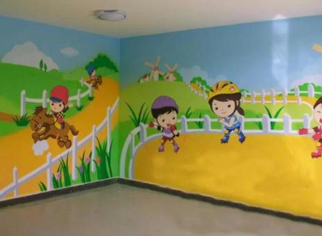 丽水幼儿园墙体彩绘制作流程及注意事项