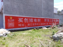 丽水墙体广告公司全面解决农村墙体广告痛点