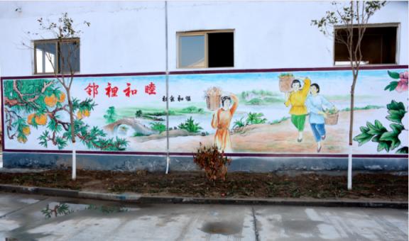 丽水乡镇文化墙 乡风文明焕发新活力