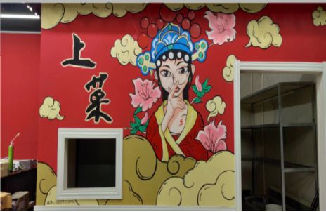 丽水墙体彩绘的发展和应用