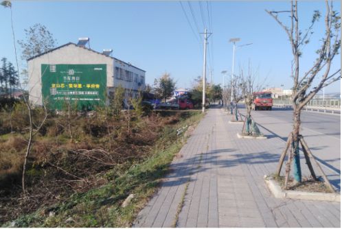 丽水书山南院墙体广告