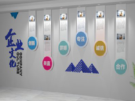 丽水企业文化墙需要传递什么办公文化？